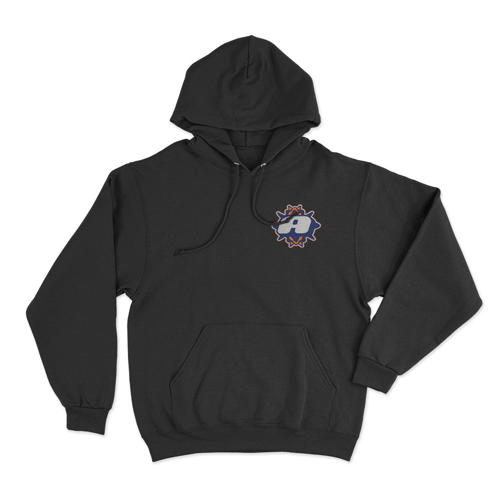 Athletic Badge Hoodie Black Athletic Badge Hoodie Black
