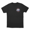 Athletic Badge T Shirt Black