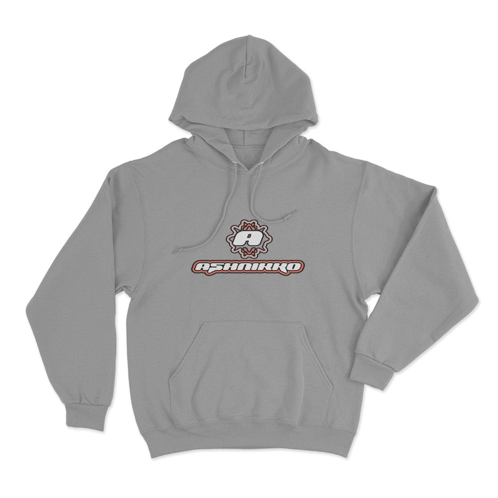 Badge Logo Hoodie Grey Badge Logo Hoodie Grey