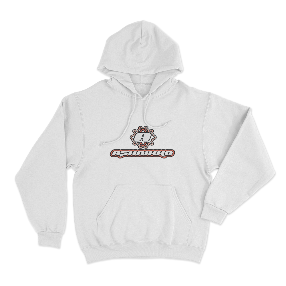 Badge Logo Hoodie White Badge Logo Hoodie White