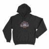 Cartoon Badge Hoodie Black
