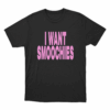 Pink Slogan T Shirt Black