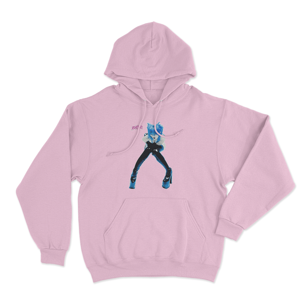 Stage Figure Hoodie Pink Stage Figure Hoodie Pink