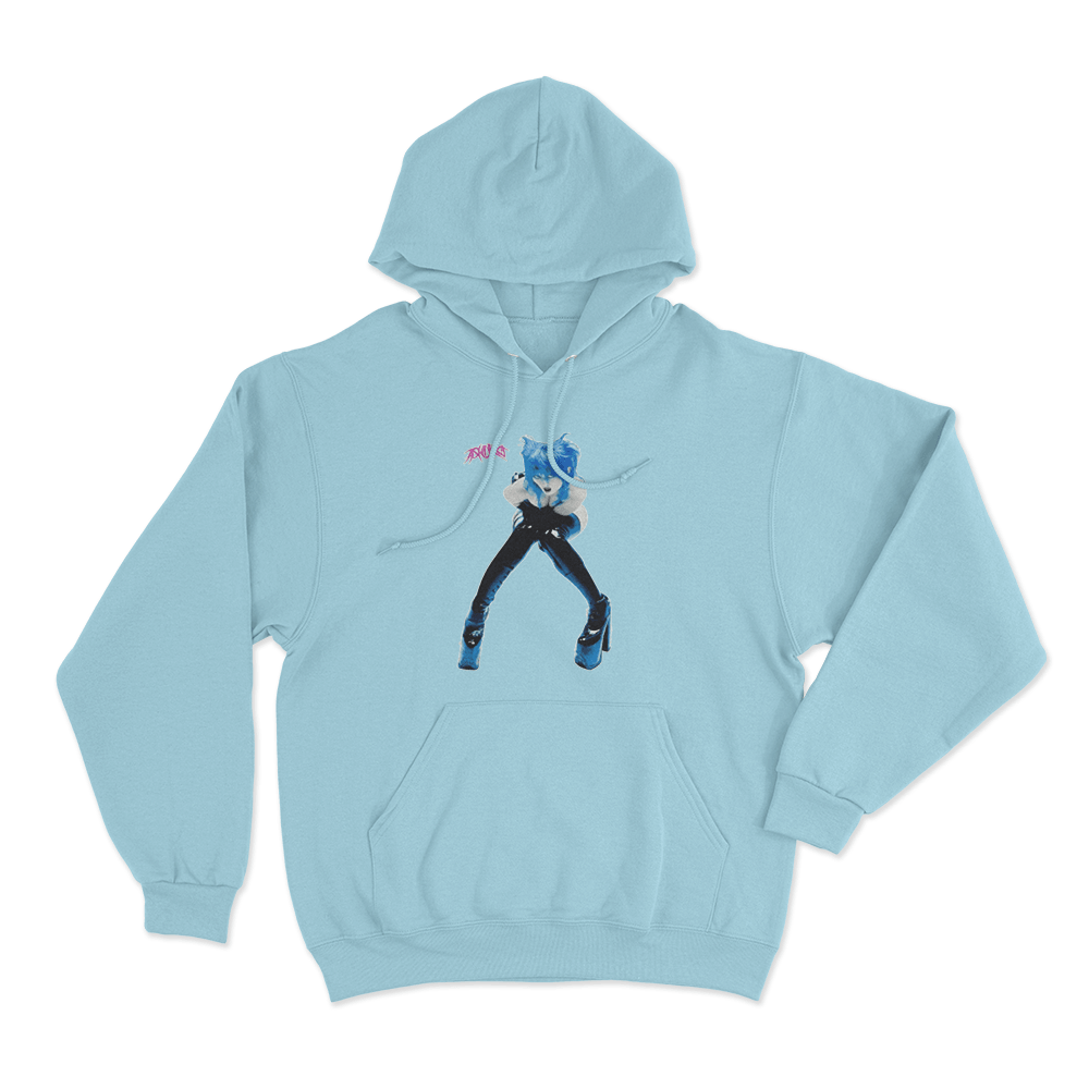Stage Figure Hoodie Sky Blue Stage Figure Hoodie Sky Blue
