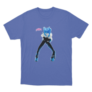 Stage Figure T Shirt Blue