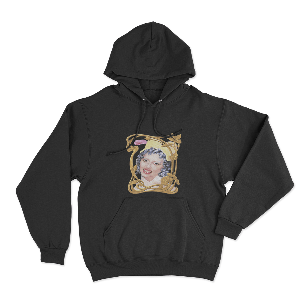 Vintage Portrait Hoodie Black Vintage Portrait Hoodie Black