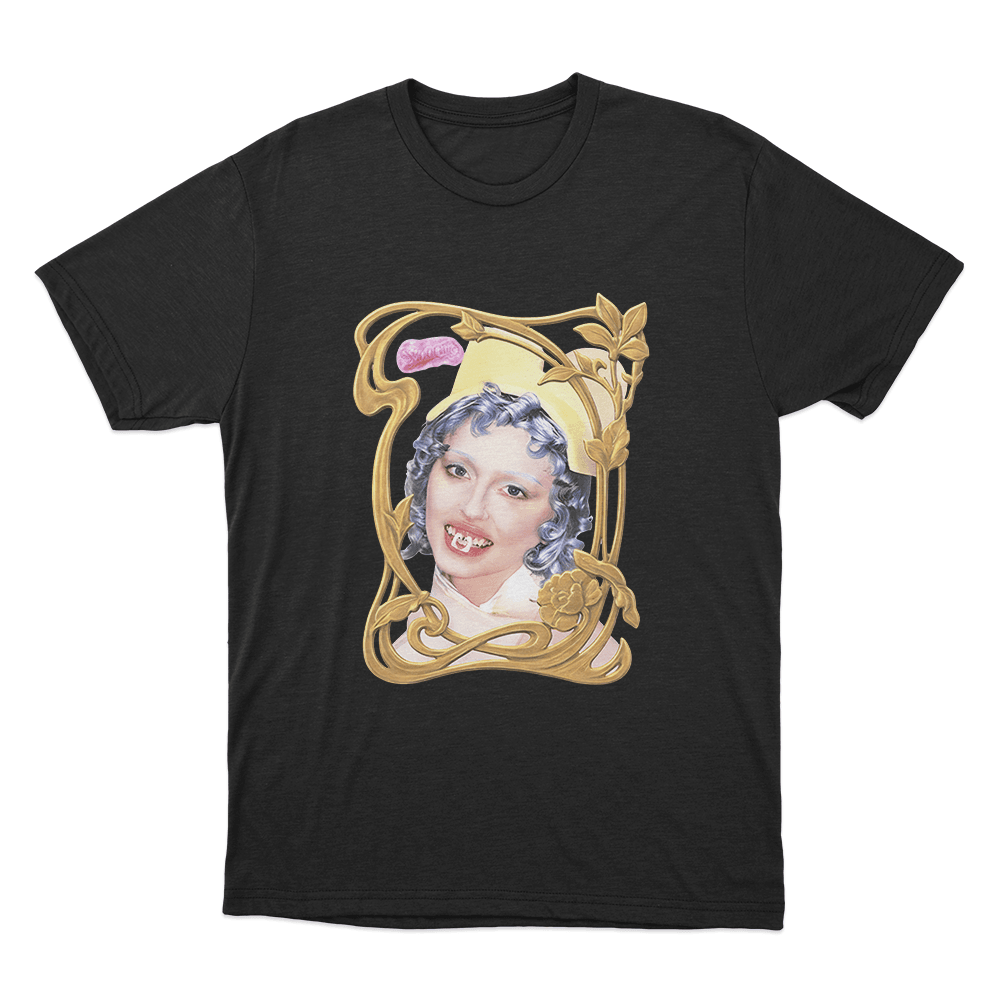 Vintage Portrait T Shirt Black Vintage Portrait T Shirt Black
