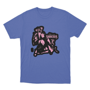 Vintage Silhouette T Shirt Blue